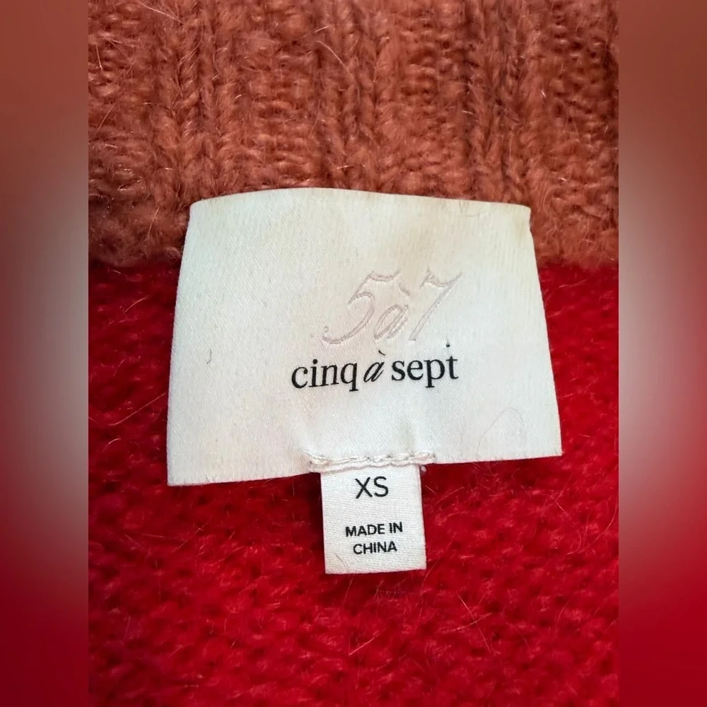 Cinq A Sept Taura Mohair Cardigan Sweater - Size XS